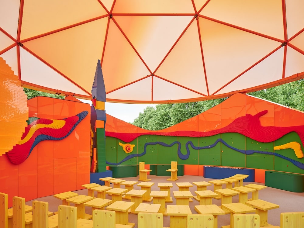 LEGO Play Pavilion Serpentine event